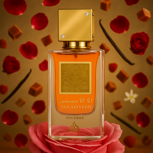 Ana Abiyedh Poudrée Eau De Parfum 60 ml unisex online kaufen auf Lattafa24