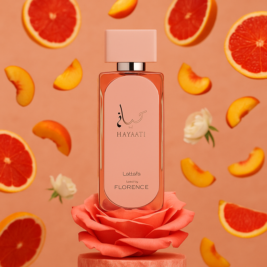 Hayaati Florence Lattafa Eau de Parfum Spray 100ml online kaufen auf Lattafa24